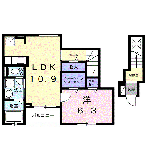 カーサ・ヴェルデの間取り