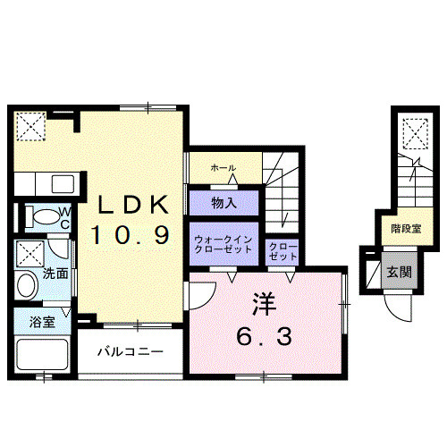 カーサ・ヴェルデの間取り