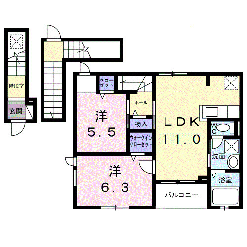 カーサ・ヴェルデの間取り