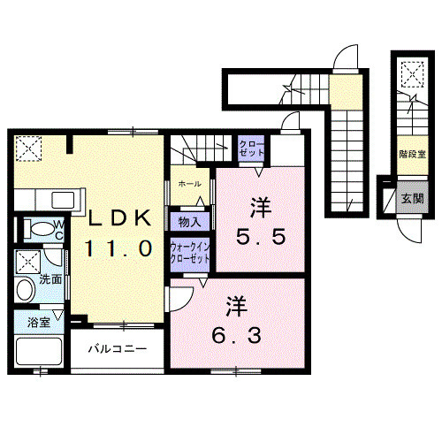 カーサ・ヴェルデの間取り