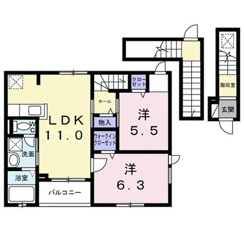 カーサ・ヴェルデの間取り