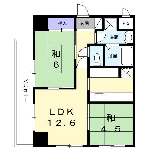 八千代ビル日立の間取り