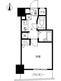 スカイコート両国弐番館の間取り