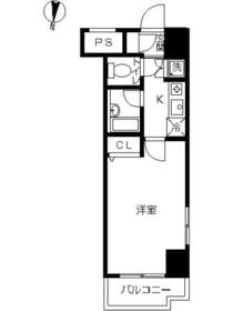 スカイコート森下の間取り
