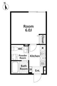 タスキsmart都立大学の間取り