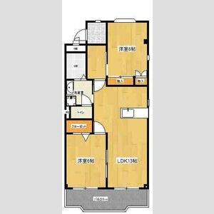 ハートフル鴨田の間取り