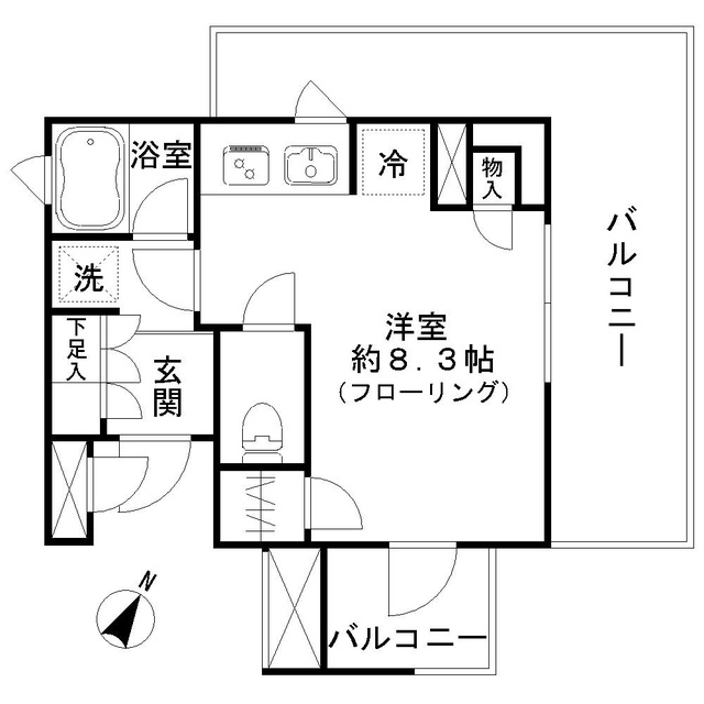 パークホームズ目黒アーバンレジデンスの間取り