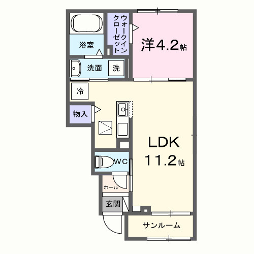 フランアンジュの間取り