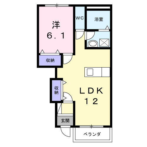 エターナルライフの間取り