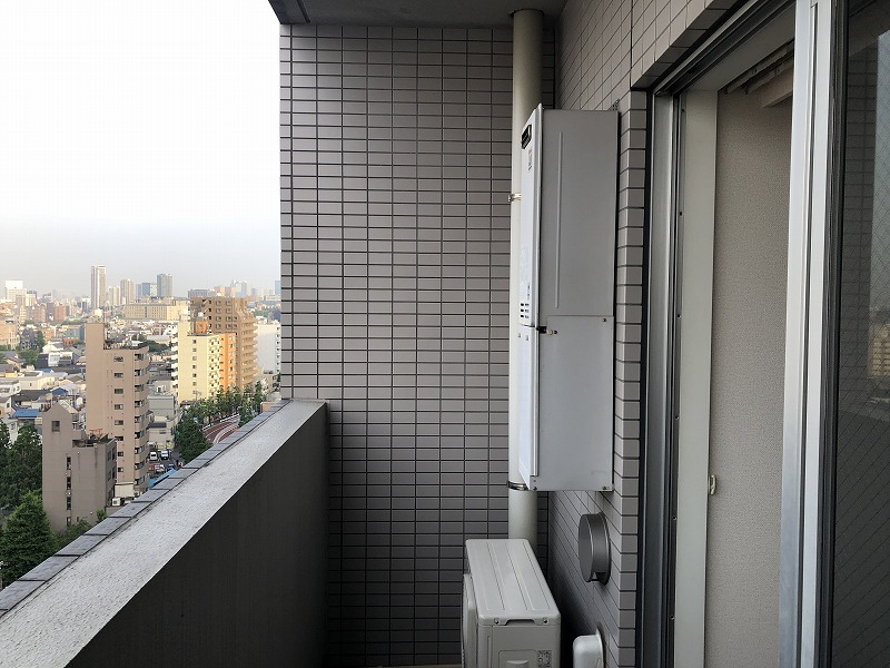 9/13 バルコニー