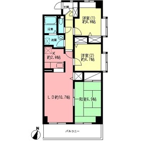 ラルカンシェルの間取り