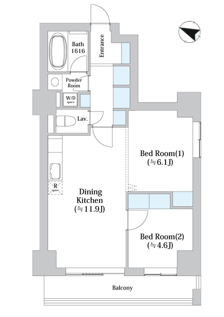 6/6 間取