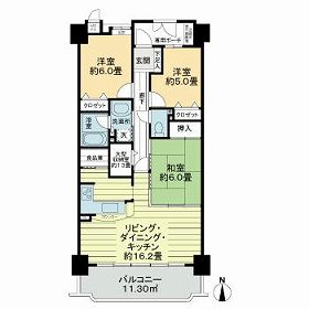 ライオンズガーデン南鏡島の間取り