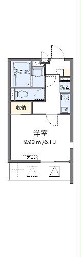 クレイノパーシモンの間取り