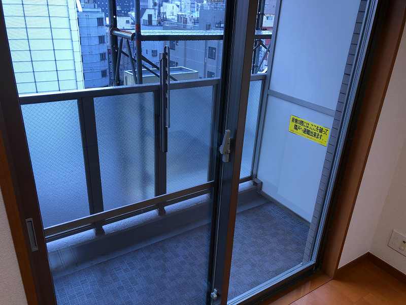 8/11 バルコニー