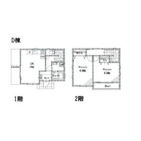 西山ガーデンD棟の間取り