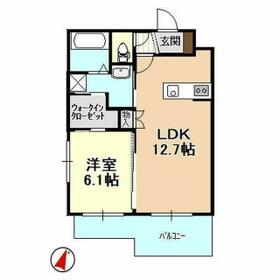 棒屋第11下池ハイツの間取り