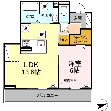 Green Linksの間取り