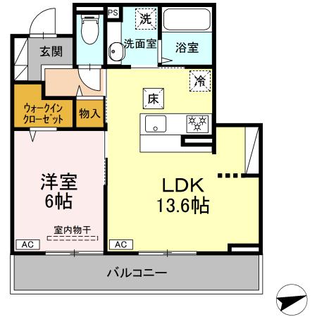 Green Linksの間取り