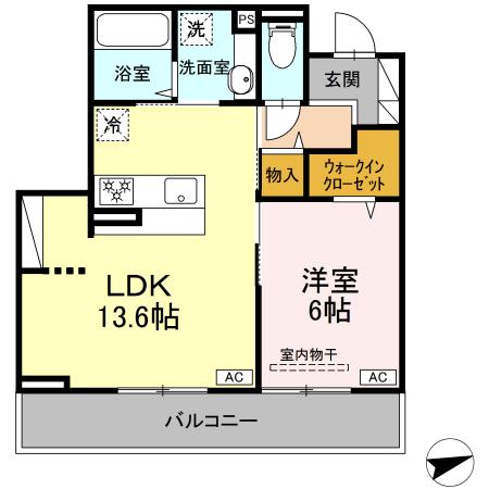 Green Linksの間取り