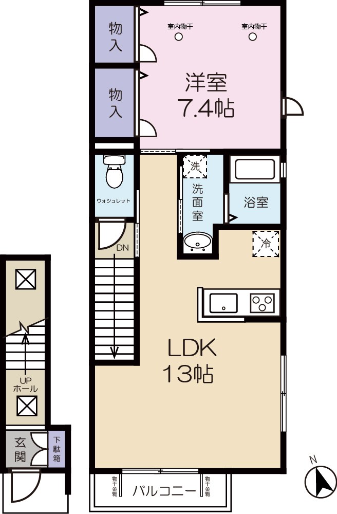 Sha-Maison湯島台の間取り