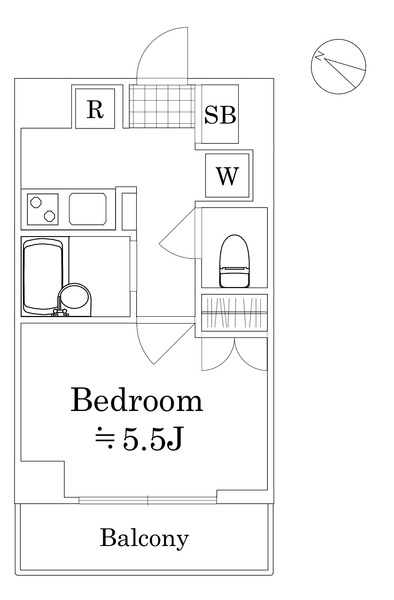 ヴェルト横濱石川町Ⅱの間取り