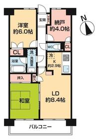 朝霞台パークホームズの間取り