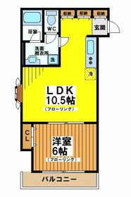 メゾンドラフィネ宮下の間取り