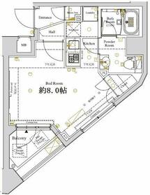 ディアレイシャス東京ベイ潮見の間取り