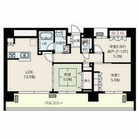 ベルデ茗荷谷の間取り