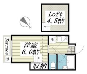 ジュネパレス北柏の間取り