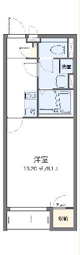 クレイノビッグアロー座間の間取り