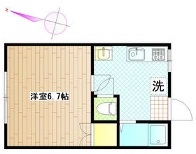 第一かしわ荘の間取り