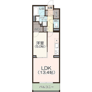 仮)西区枇杷島二丁目マンションの間取り