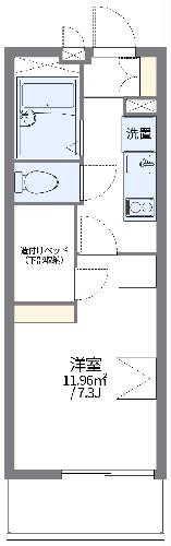 レオパレスメゾン エスポワールの間取り