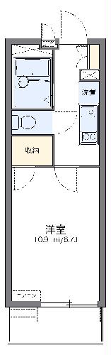 レオパレス見寿野の間取り