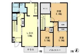 第一ローズハイム G棟の間取り
