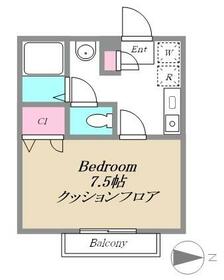 アミューズ・南馬込の間取り