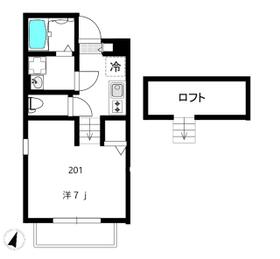 仮)Villa Raccoon 桜木町の間取り