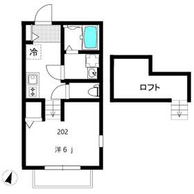 仮)Villa Raccoon 桜木町の間取り