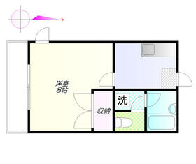 アルベールハセガワの間取り