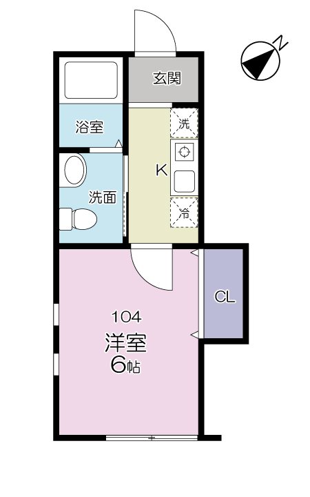 コートドール上大岡の間取り