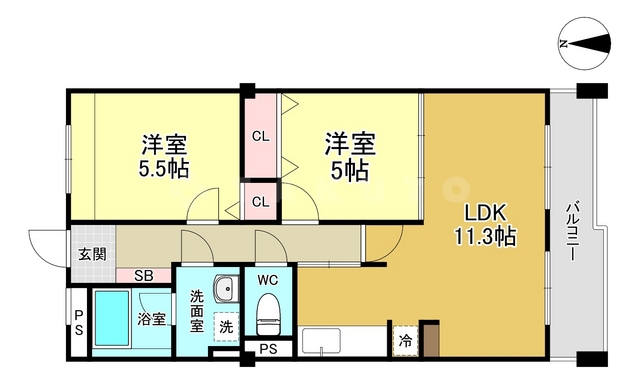 メディオ御幣島の間取り