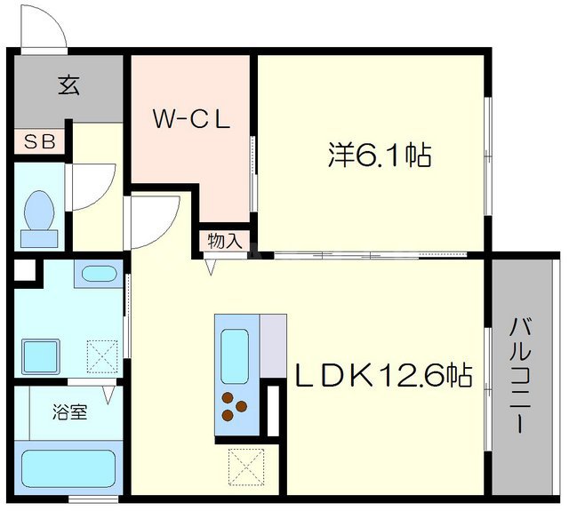 フォレストファンの間取り