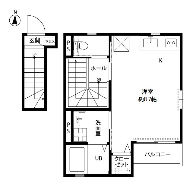 アムールシャイニーの間取り