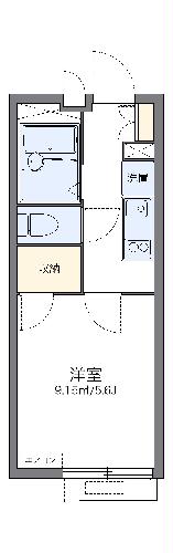 レオパレスアスムイの間取り