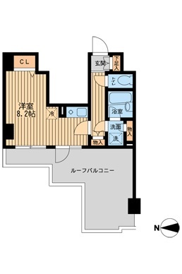 ドゥーエ西大島の間取り