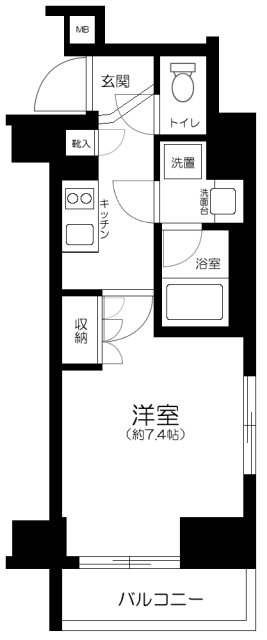 セジョリ板橋桜通りの間取り