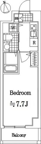 ヴィータローザ南砂町の間取り
