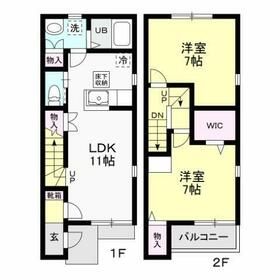 Casa Rosaの間取り